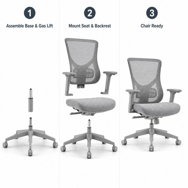 Mesh Office Chair For Home Office Setup factory